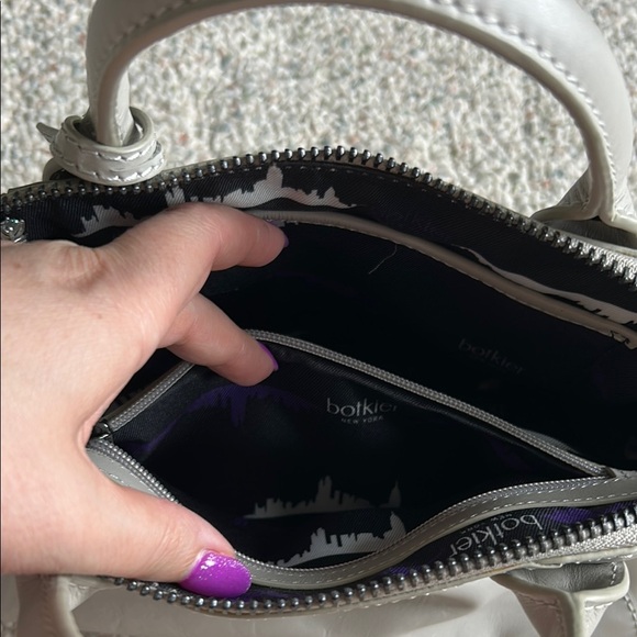 Coco Rocha x Botkier Gray Satchel with Silver Hardware - Picture 8 of 9